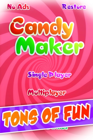 Candy-Maker Match-3 - Fun Candies And Bubbles Pop Puzzle Game HD FREE screenshot 3