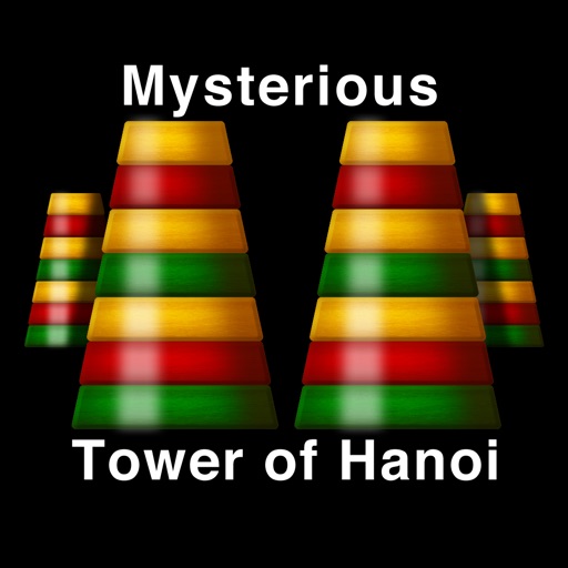 Mysterious Tower of Hanoi: A Classic Mathematical Puzzle iOS App