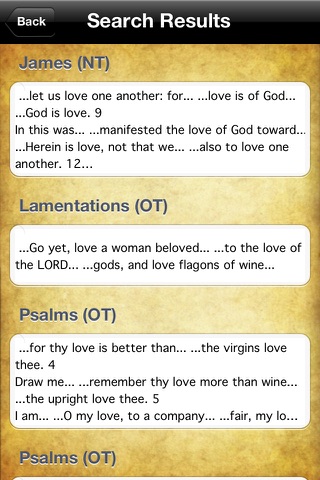 The Holy Bible King James Version screenshot 4