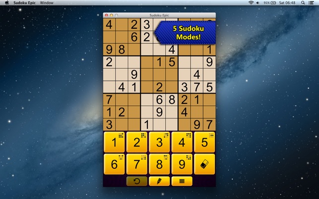 Mac Solitaire Mac Sudoku