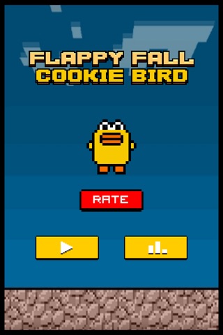 Cookie Fall Out - Addicting Flappy Cookie Bird Games For Kids Free screenshot 4