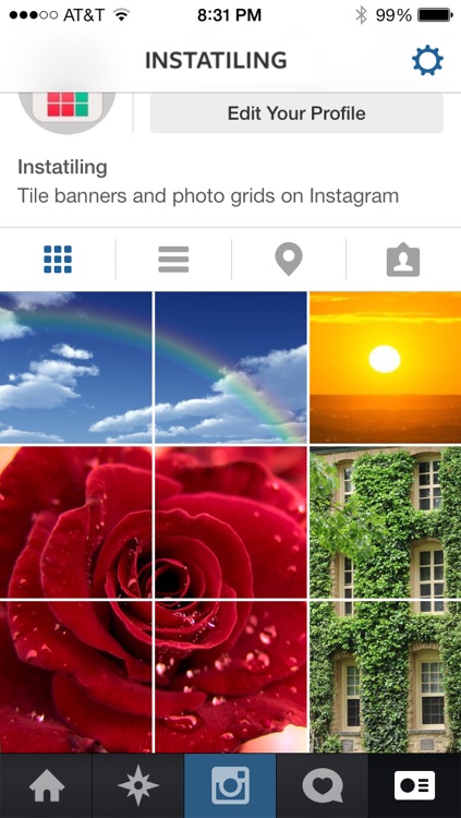 InstaTiling - Tile Banners and Photo Grids on Instagram