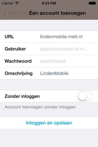 Linden Mobile screenshot 3