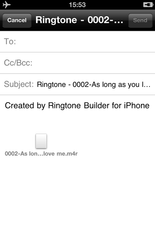 Ringtone Builder Lite screenshot-3