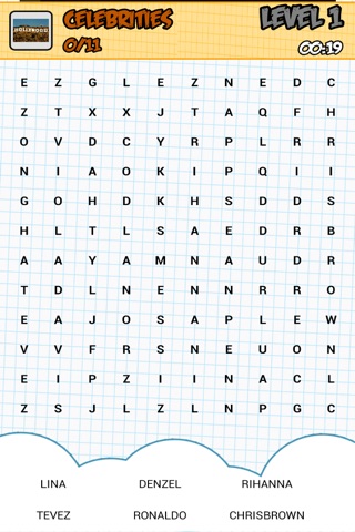 Word Search Swype Free screenshot 3