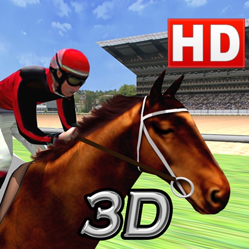 Virtual Horse Racing 3D HD FREE Icon