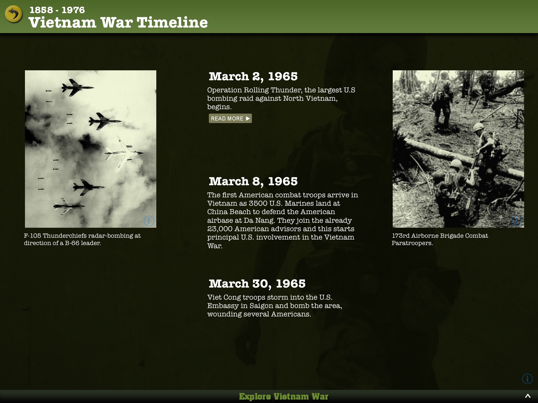 Vietnam War Interactive (Full Version) screenshot 4