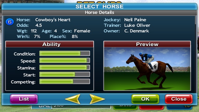 Virtual Horse Racing 3D Lite(圖2)-速報App