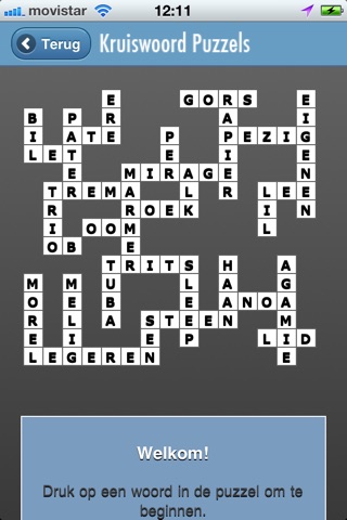 Kruiswoordpuzzels screenshot 3