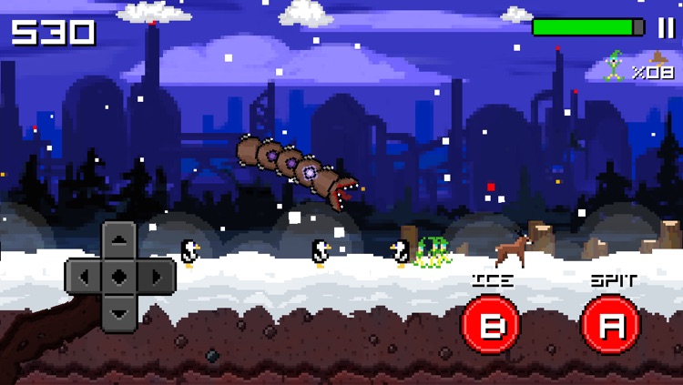 Super Mega Worm Vs Santa 2