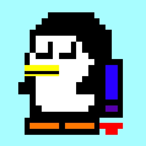 Jet Penguin Icon