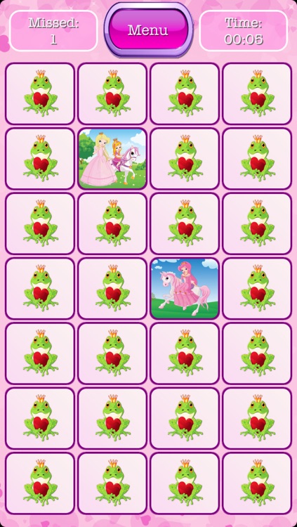 Princess Pony - Matching Memory Game for Kids And Toddlers who Love Princesses and Ponies screenshot-3