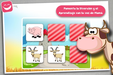 Memo Game Farm Animals for kids and toddlers screenshot 4