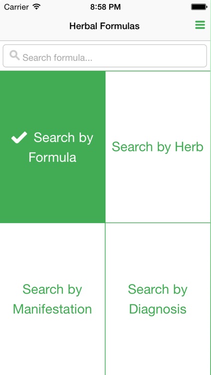 TCM Herbal Formula Library