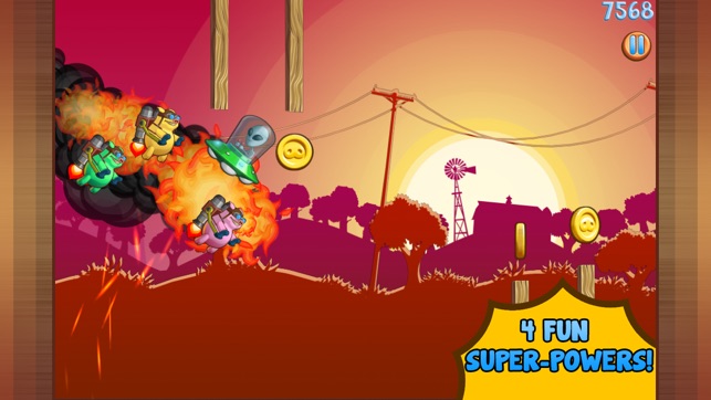 Jetpack Piggies Bros Screenshot