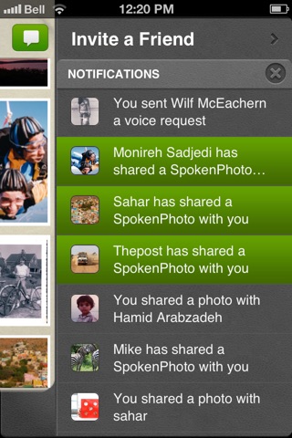 SPOKEnPHOTO:  Give your Photos a Voice! screenshot 3