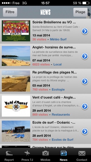 Anglet Surf Info(圖5)-速報App