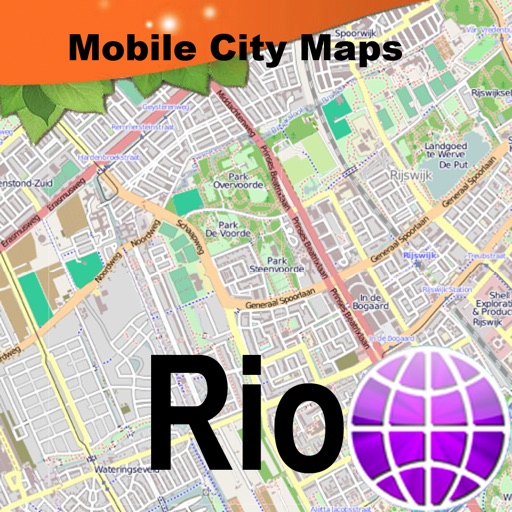 Map of Rio de Janeiro icon