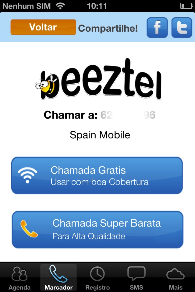 Beeztel: Free Calls & SMS screenshot 3