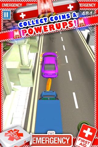 新ボーイズ無料でトップ楽しいドライビングレーシングゲームで、3D救急車レースカーのゲームのおすすめ画像3