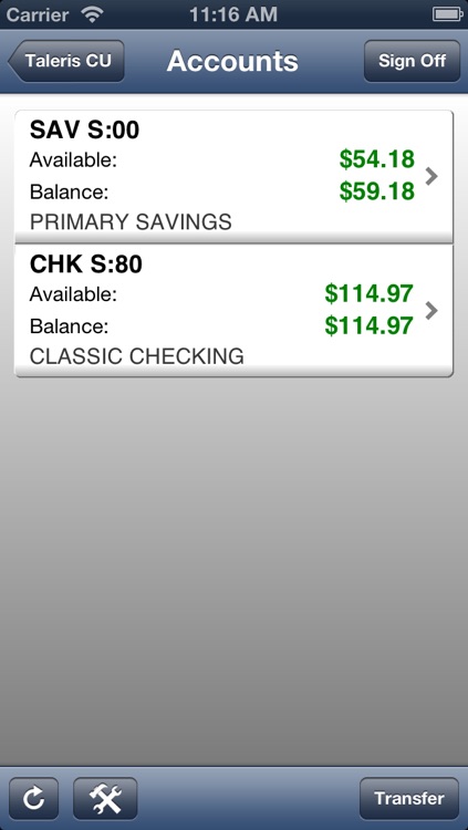 Taleris Credit Union Mobile Banking