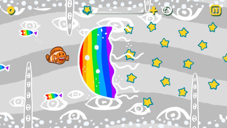 Doodle Fish Swim Tale! - A Splashy Rainbow Hunt for Ocean Stars Under the Sea Scribble Edition FREE