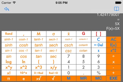 cientific calculator converter screenshot 2