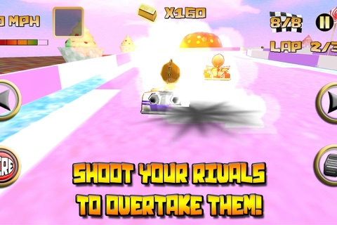 Kartoon Crazy Racing screenshot 2