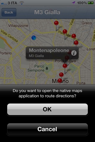 iMetro Milan screenshot 3