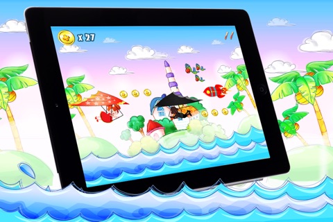 Crazy Little Gliders - Flying Games For Boys And Girls Who Love Gliding Above Sea Water screenshot 3