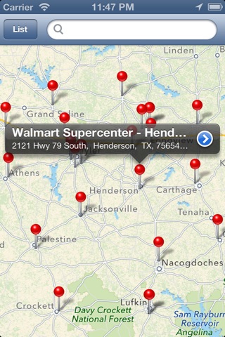 General Store and Overnight Parking Locator Pro - Walmart edition screenshot 4