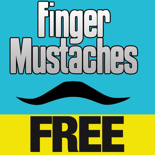 Finger Mustaches Icon
