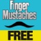 Finger Mustaches