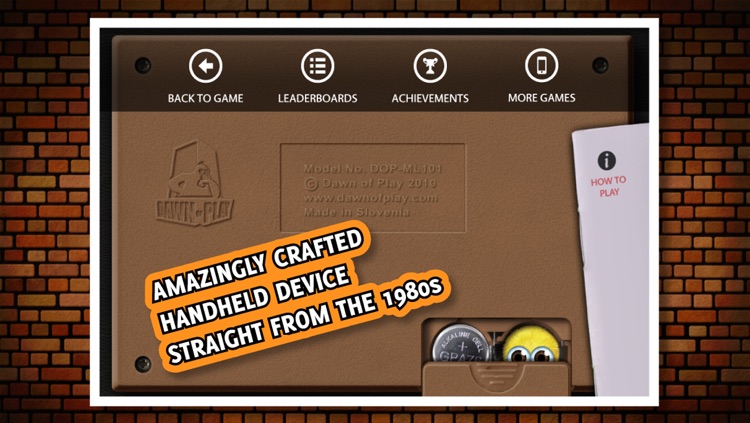 Monkey Labour - 80s handheld LCD retro game