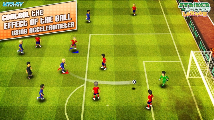 Striker Soccer London: your goal is the gold