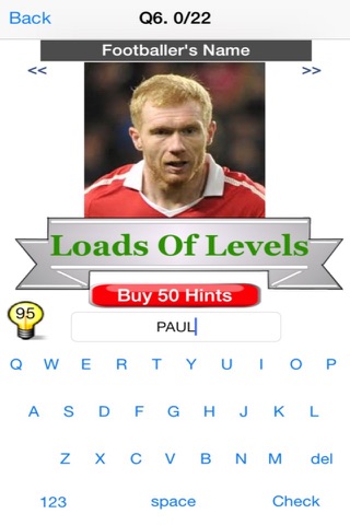 Guess The Elite Football Star Quiz - UK Soccer Players Edition Game - Free App screenshot 2