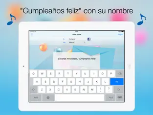 Captura de Pantalla 1 Canta Cumpleaños Feliz y Calendario - Happy Birthday Show! iphone