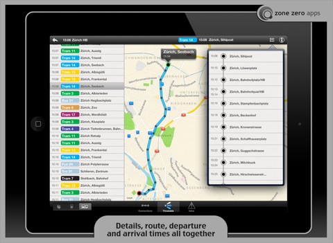 Swiss Transit (for iPad) screenshot 4