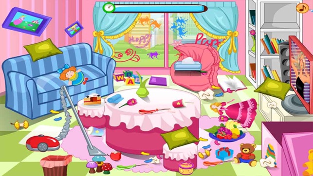 Kids House Cleaning : After Crazy Party(圖4)-速報App