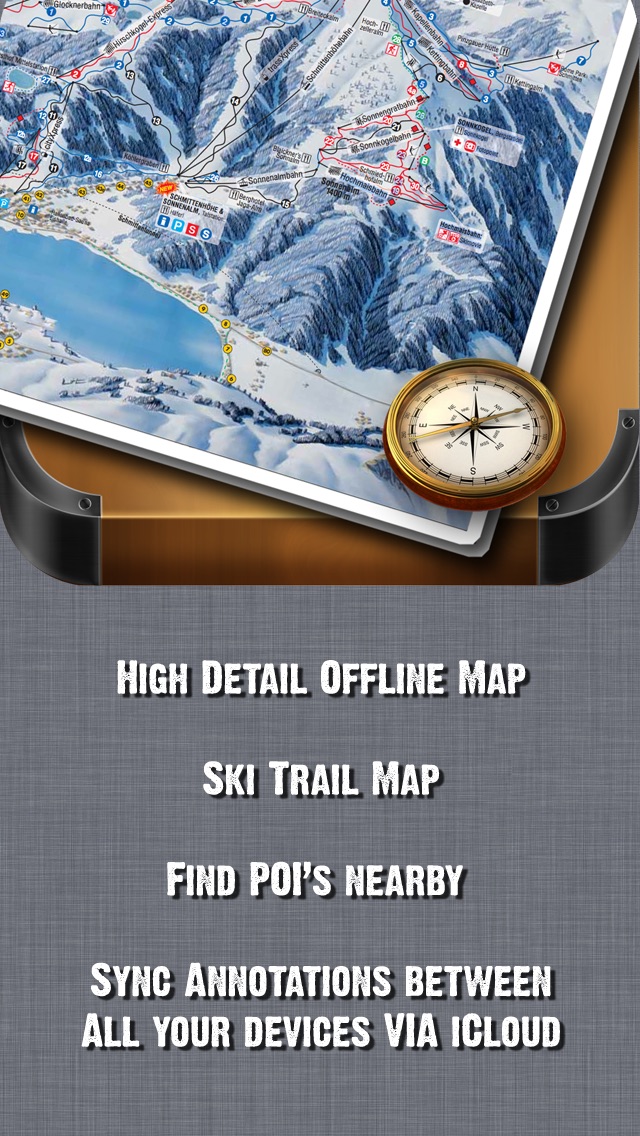 Portes du Soleil Ski and Offline Map Screenshot 1