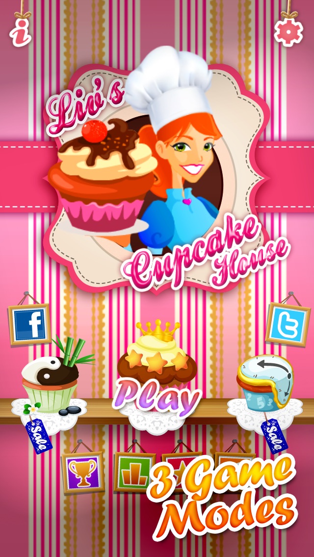 CUPCAKE HOUSE - LIV'S CUPCAKES MATCHING SWEETNESS! 1.4 IOS GAME GIẢI TRÍ CUPCAKE HOUSE - LIV'S CUPCAKES MATCHING SWEETNESS! 1.4 IOS