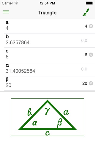 CalcThagoras Geometry Solver screenshot 2