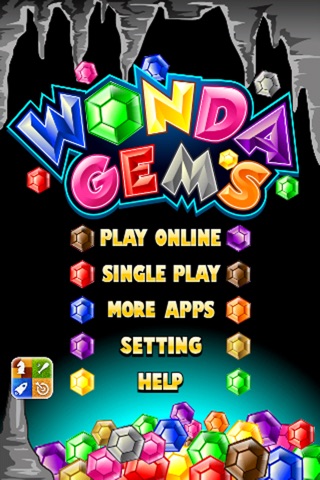 Wonda Gems Multiplayer Game - Jewel Matching Treasure Cave Hunt Quest PRO screenshot 2