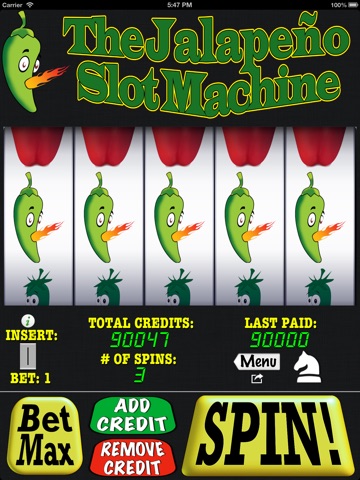 The Jalapeño Slot Machine HD Lite screenshot 2