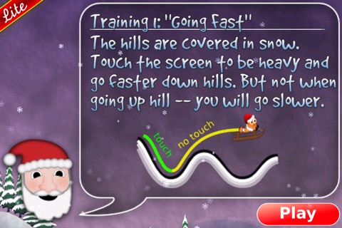 Christmas Sledging - Lite screenshot 4