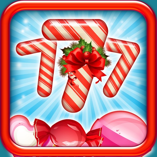 A Candy Slots Christmas Casino Pro Holiday Slot Machine with Free Coins for Adults iOS App