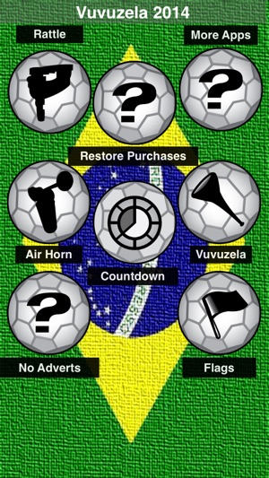 Air Horn, Vuvuzela & Rattle Lite: Football Fan 2014(圖1)-速報App