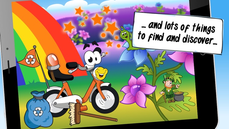 The gorgeous bike - interactive storybook for kids about professions, colors and friendship screenshot-3