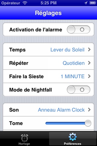 Sunrise-Sunset Alarm Clock screenshot 3