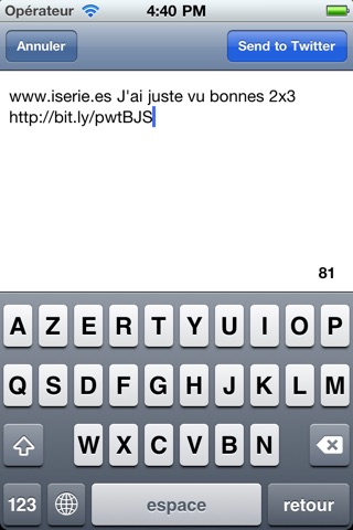 iSerie Lite screenshot 2